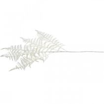 Artikel Deco bregne kunstig plante bregne blad kunstig bregne hvid L78cm