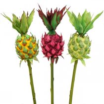 Artikel Deco ananas kunstig frugt deco frugter Ø7cm H50cm 3stk