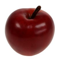 Deco æblerød, deco frugt, maddummy Ø8,5cm
