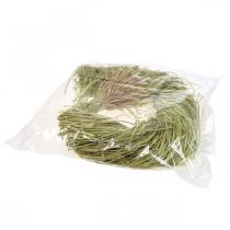 Artikel Dekorativ raffia til fremstilling af naturlig raffia raffia lime 200g