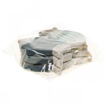 Artikel Dekorativ Fisk Maritim Hængende Dekoration Træfisk Blå H11cm 6stk