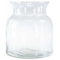Artikel Dekorativ glasvase lanterne glas klar Ø18cm H20cm