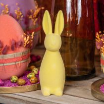 Deco Bunny Deco Easter Bunny Flocked Lysegul H29,5cm 2stk