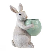Artikel Dekorativ kanin med tekande dekorativ figur borddekoration påske H22,5cm