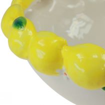 Artikel Dekorativ skål citron frugtskål keramik Ø30cm
