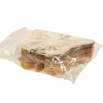 Artikel Dekorative sommerfugle dekorativ bøjle beige/pink/gul 12cm 12 stk.