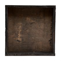 Artikel Dekorativ bakke firkantet træbakke brun 20×20×3,5cm