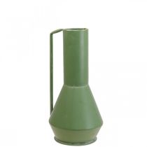 Artikel Dekorativ vase metalgrønt hank dekorativ kande 14cm H28,5cm