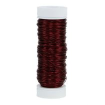 Artikel Dekorativ emaljetråd Ø0,30mm 30g/50m Bordeaux