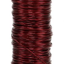 Artikel Dekorativ emaljetråd Ø0,30mm 30g/50m Bordeaux