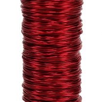 Deco wire Ø0,30mm 30g/50m rød