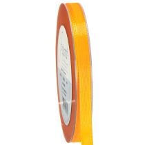 Artikel Dekorativt gavebånd orange båndkant 8mm 50m