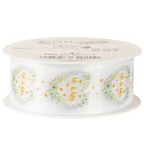 Artikel Dekorativt satinbånd med teksten "Hr. &amp; Mrs." til elegant dekoration