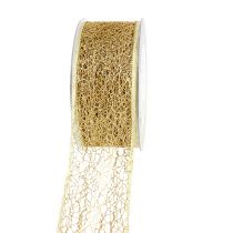 Artikel Deco bånd net bånd guld 50mm 20m