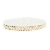 Artikel Pyntebånd blondecreme 16mm 20m