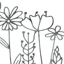 Display metal dekoration bord dekoration blomstereng 37×5×27,5cm