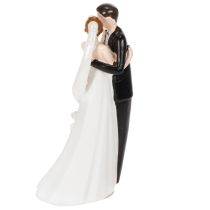 Artikel Dekorativ figur af et brudepar, 10,5 cm