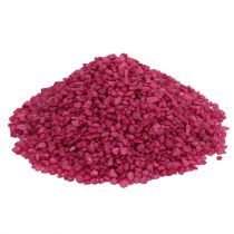 Artikel Dekorative granulat fuchsia dekorative sten 2mm - 3mm 2kg