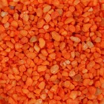 Dekorativt granulat orange 2mm - 3mm 2kg