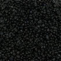 Dekorative granulat sort 2mm - 3mm 2kg