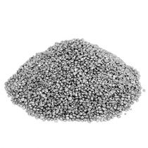 Artikel Dekorative granulat sølv dekorative sten 2mm - 3mm 2kg