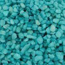 Deco granulat turkis 2mm - 3mm 2kg