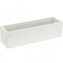 Artikel Dekorationsboks til plantning, plantemaskine, plantemaskine, trædekoration L32cm