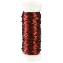 Artikel Dekorativ emaljetråd Ø0,30mm 30g/50m Bordeaux