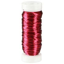 Artikel Dekorativ emaljeret tråd Ø0,30mm 30g/50m pink