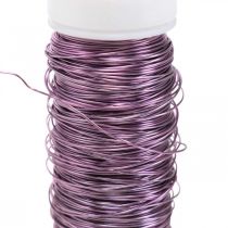 Deco wire Ø0,30mm 30g/50m lavendel