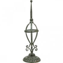 Kransholder metal antik look, borddekoration shabby chic H51cm