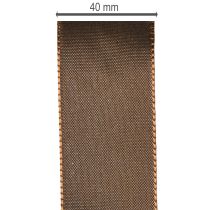 Artikel Bredt taft gavebånd, elegant og blankt, 40 mm x 50 m
