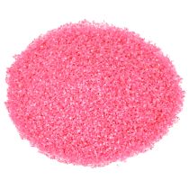 Artikel Dekorationssand lyserødt hobbysand farvet sand 0,5 mm neonpink 1 kg