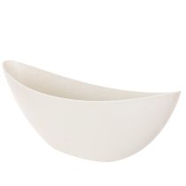 Artikel Dekorativ skål beige 55,5 cm x 14 cm H17,5 cm 1 stk.