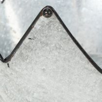 Artikel Dekorativ skål metal skål krone Ø26,5/22,5/19cm sæt med 3