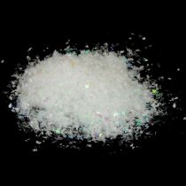 Falske sne kunstige snefnug snehvid glitter 200g