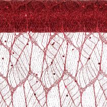 Artikel Jul Deco Stof Polyester Rød x 2 assorteret 35x200cm