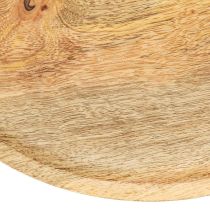 Artikel Dekorativ tallerkentræ med fodkagestativ optik natur Ø25cm