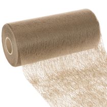 Artikel Non-woven borddekorationsrulle 24 cm x 25 m i brun til festlige borde