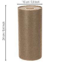 Artikel Non-woven borddekorationsrulle 24 cm x 25 m i brun til festlige borde