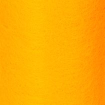Artikel Non-woven bordløber, gul, 23 cm, moderne borddekorationsrulle
