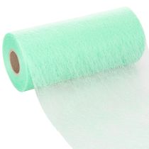 Artikel Grøn rulle non-woven stof, 25 m, borddekoration, sælges i metermål