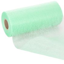 Artikel Grøn rulle non-woven stof, 25 m, borddekoration, sælges i metermål