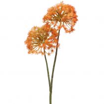 Artikel Deco gren kunstig gren efterårsdekoration 2 blomsterstande orange 82cm