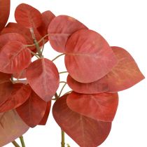 Artikel Deco gren deco blade kunstigt talg træ røde blade 72cm