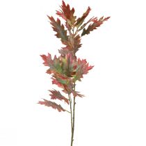 Deco gren efterårs deco blade egeblade rød, grøn 100cm