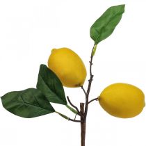 Deco Branch Mediterranean Deco Citroner Kunstig 30cm