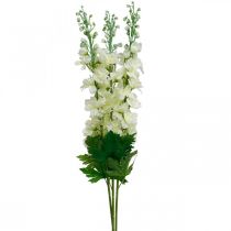 Artikel Delphinium Hvide Kunstige Delphinium Silkeblomster Kunstige Blomster 3 stk