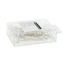 Artikel Diamantnåle Ø11mm trans klar 55 stk