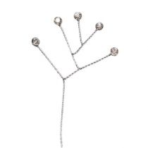Artikel Diamantstreng klar skinnende 10cm 12 stk